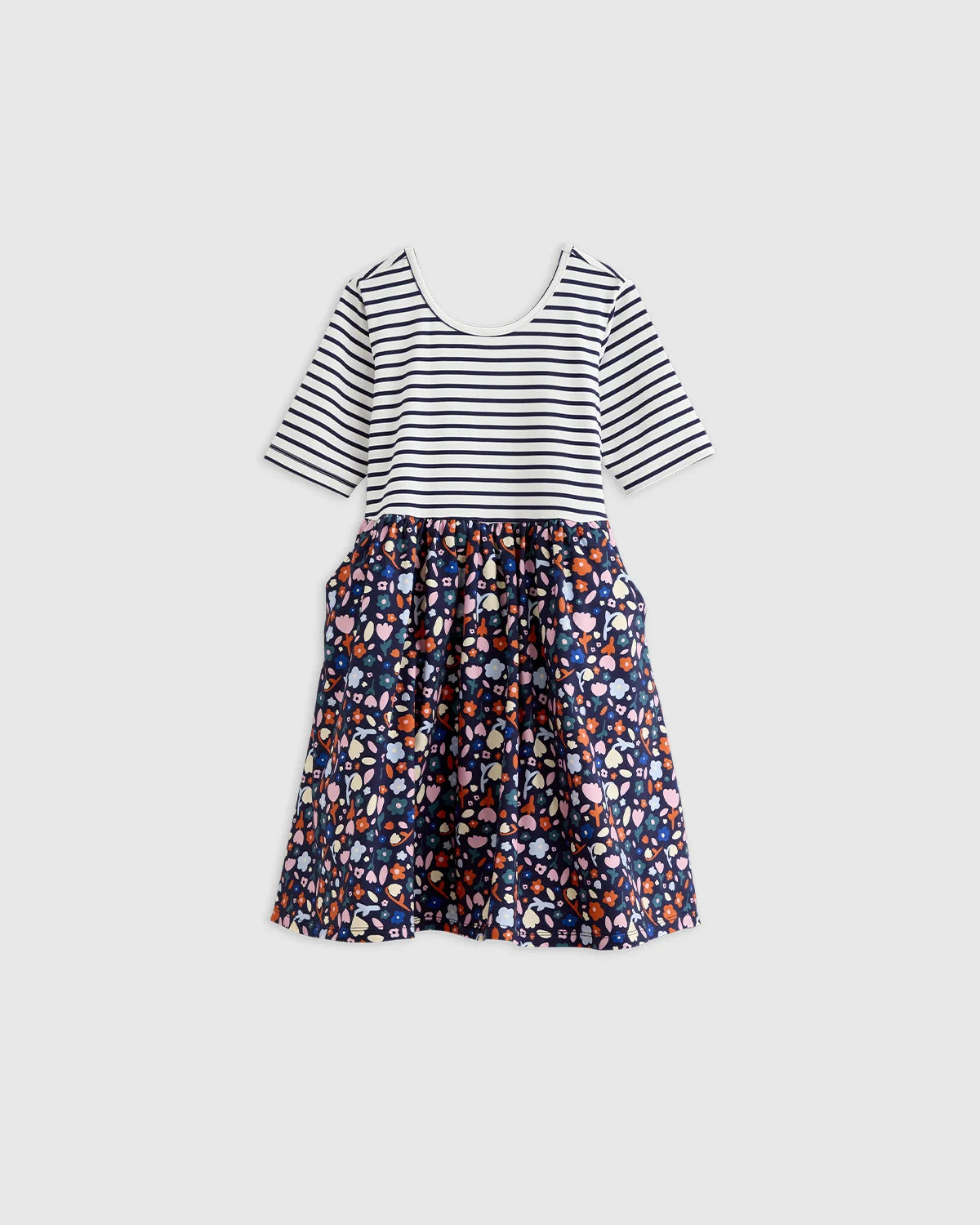 Organic Cotton Skater Dress - 2T / Sweet Cherries