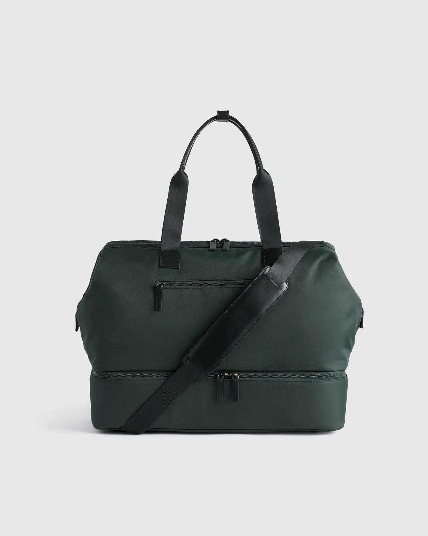 Voyage Nylon Dual Compartment Weekender - One Size / Black