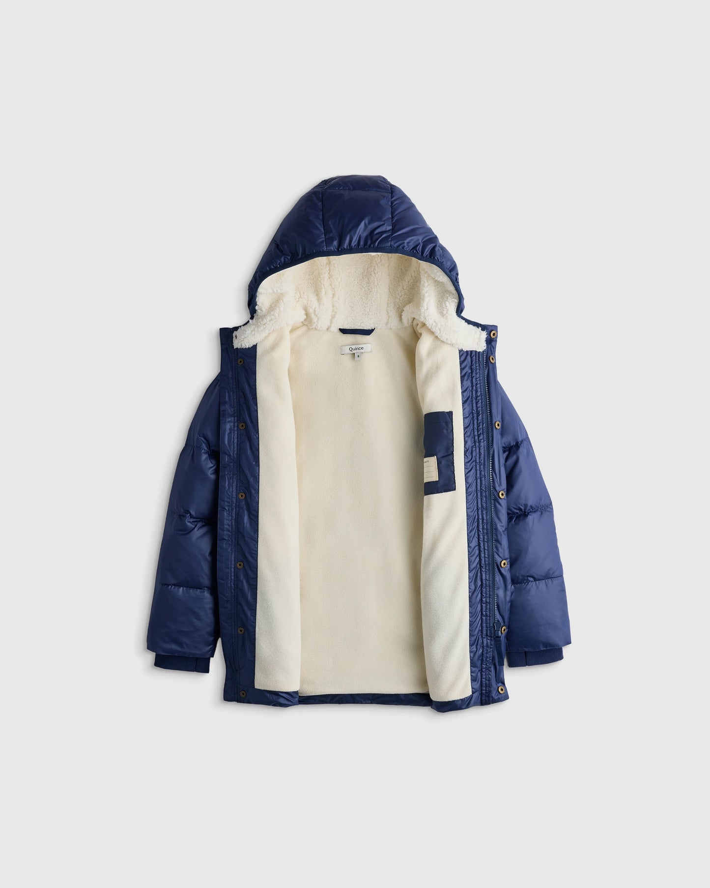 Heavyweight Down Puffer Coat - 2T / Purple Floral