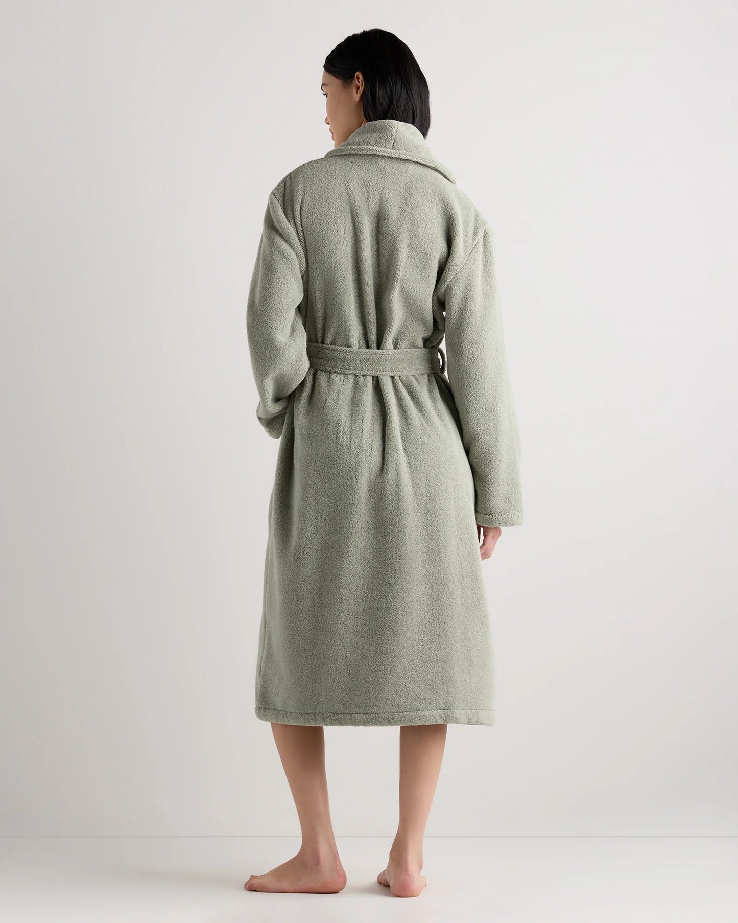 Turkish Cotton Terry Robe - XS / White