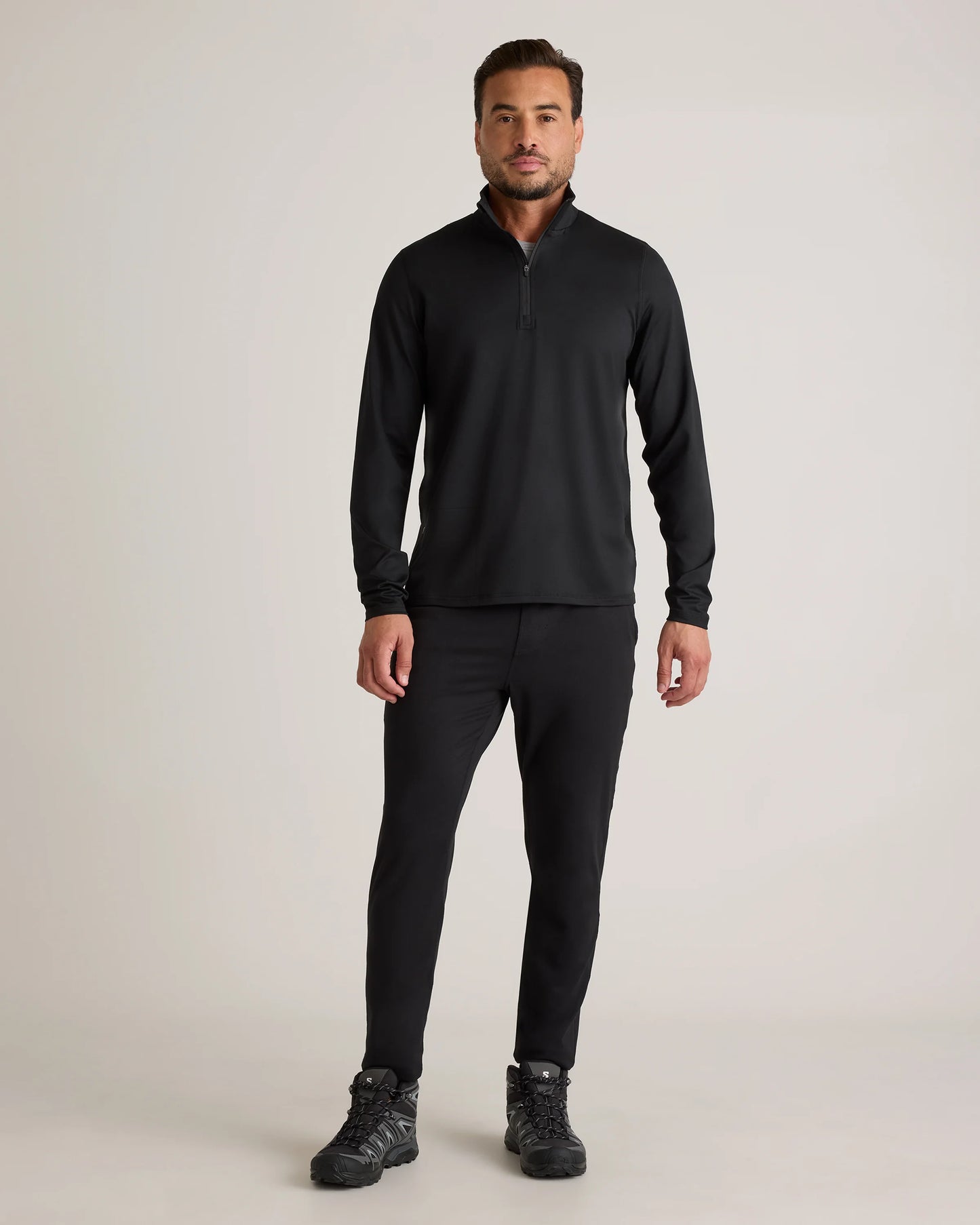 Flowknit Performance Half-Zip - XS / Heather Morel Grey