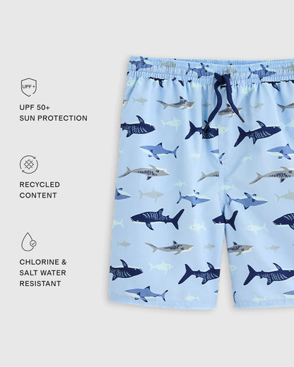 Swim Trunk - 2T / Wavy Fish