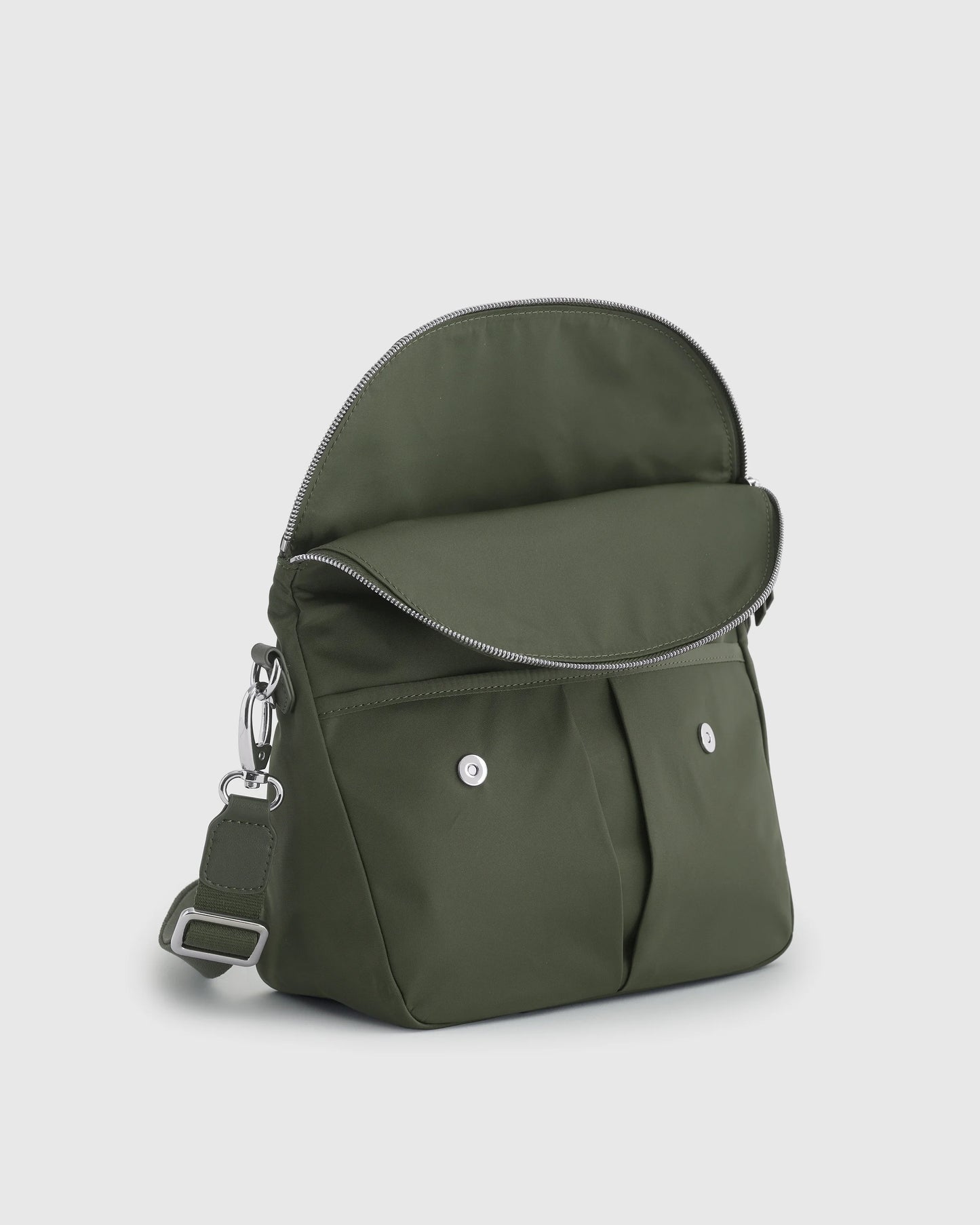 Revive Nylon Foldover Crossbody - One Size / Olive