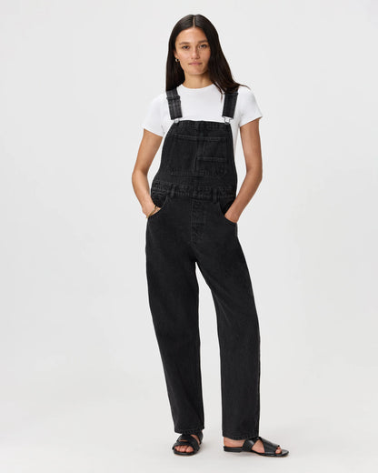 100% Organic Denim Overalls - XS / Mascara Black