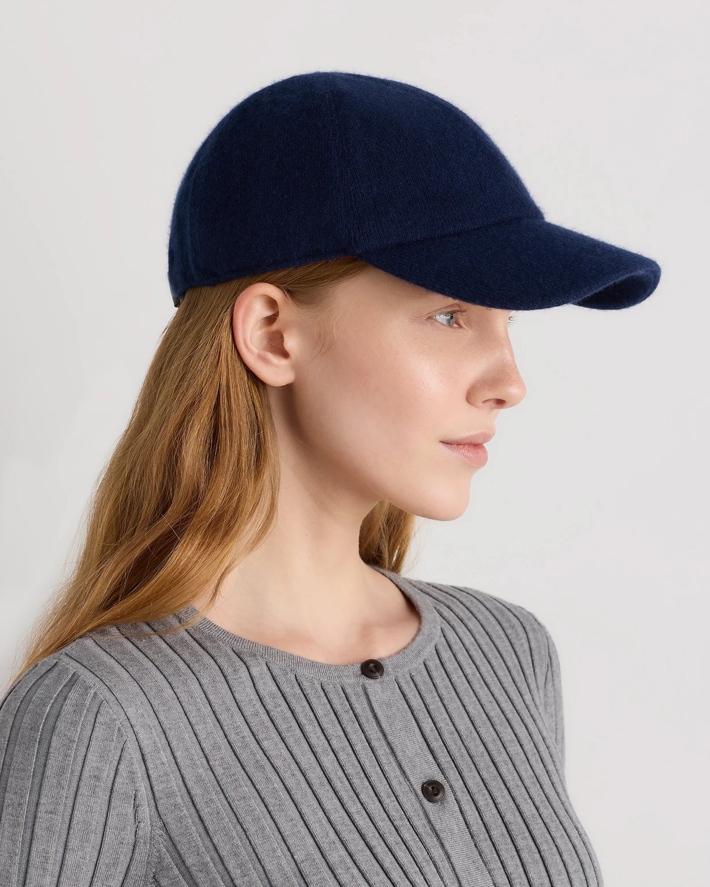 Cashmere Baseball Cap - XS/S / Black