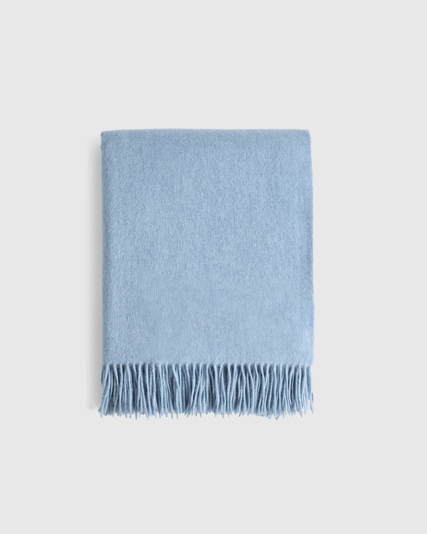 Mongolian Cashmere Throw - 50x60 / Heather Grey