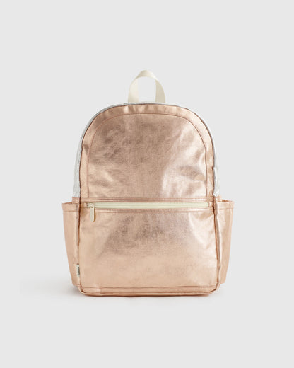 Recycled Double Pocket Backpack - One Size / Rainbow Clouds