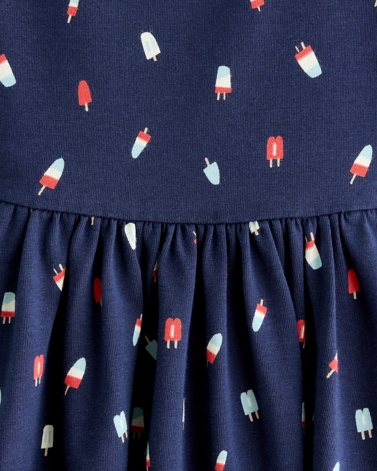 Organic Cotton Skater Dress - 2T / Sweet Cherries