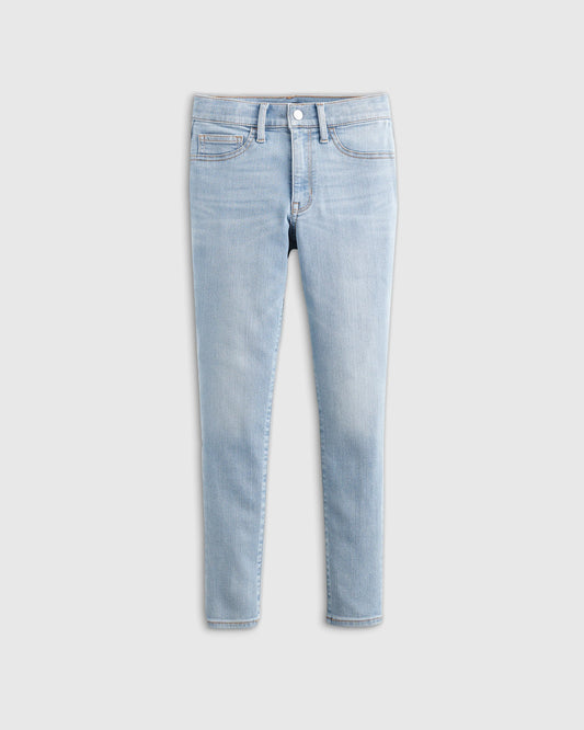 Girls EcoStretch Super Skinny Jeans - 6 / Light Wash