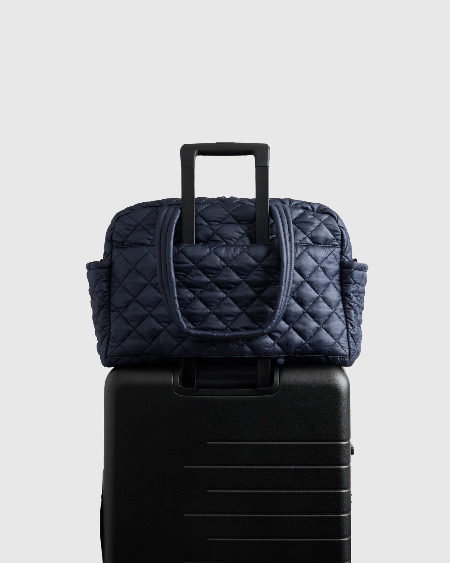 Transit Quilted Duffle Bag - One Size / Taupe Brown