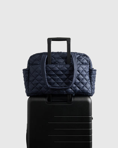 Transit Quilted Duffle Bag - One Size / Taupe Brown