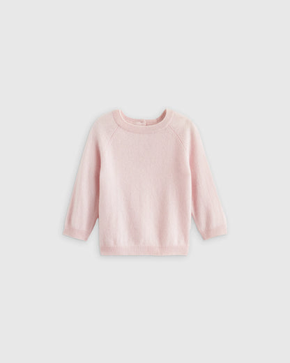 Washable Cashmere Crewneck Sweater - 0-3M / Varsity Red