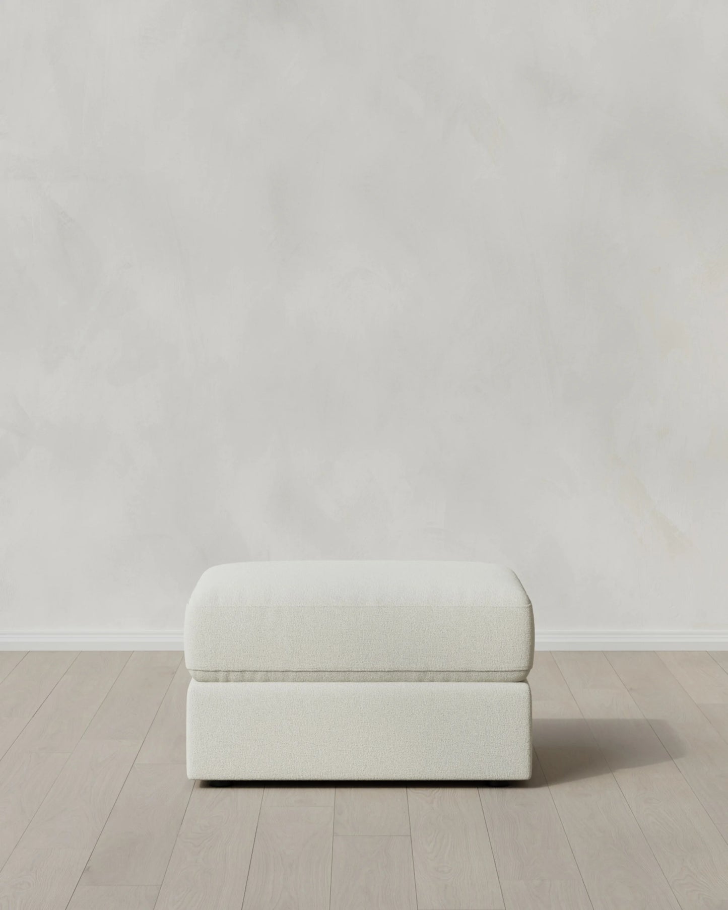 Ashford Deep Seat Ottoman in Performance Basketweave - One Size / Navy