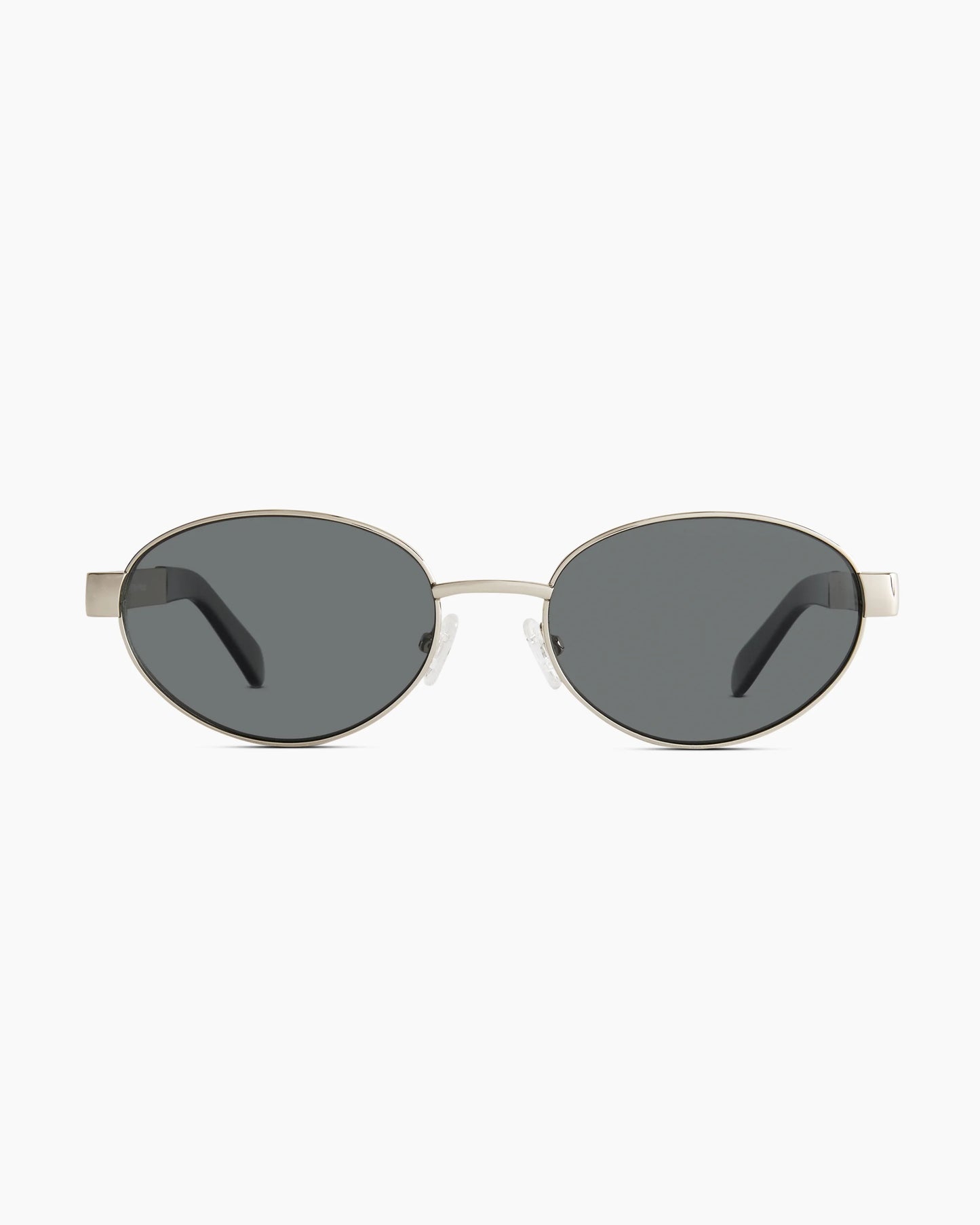 Monaco Polarized Stainless Steel Sunglasses - One Size / Gold with Green lens