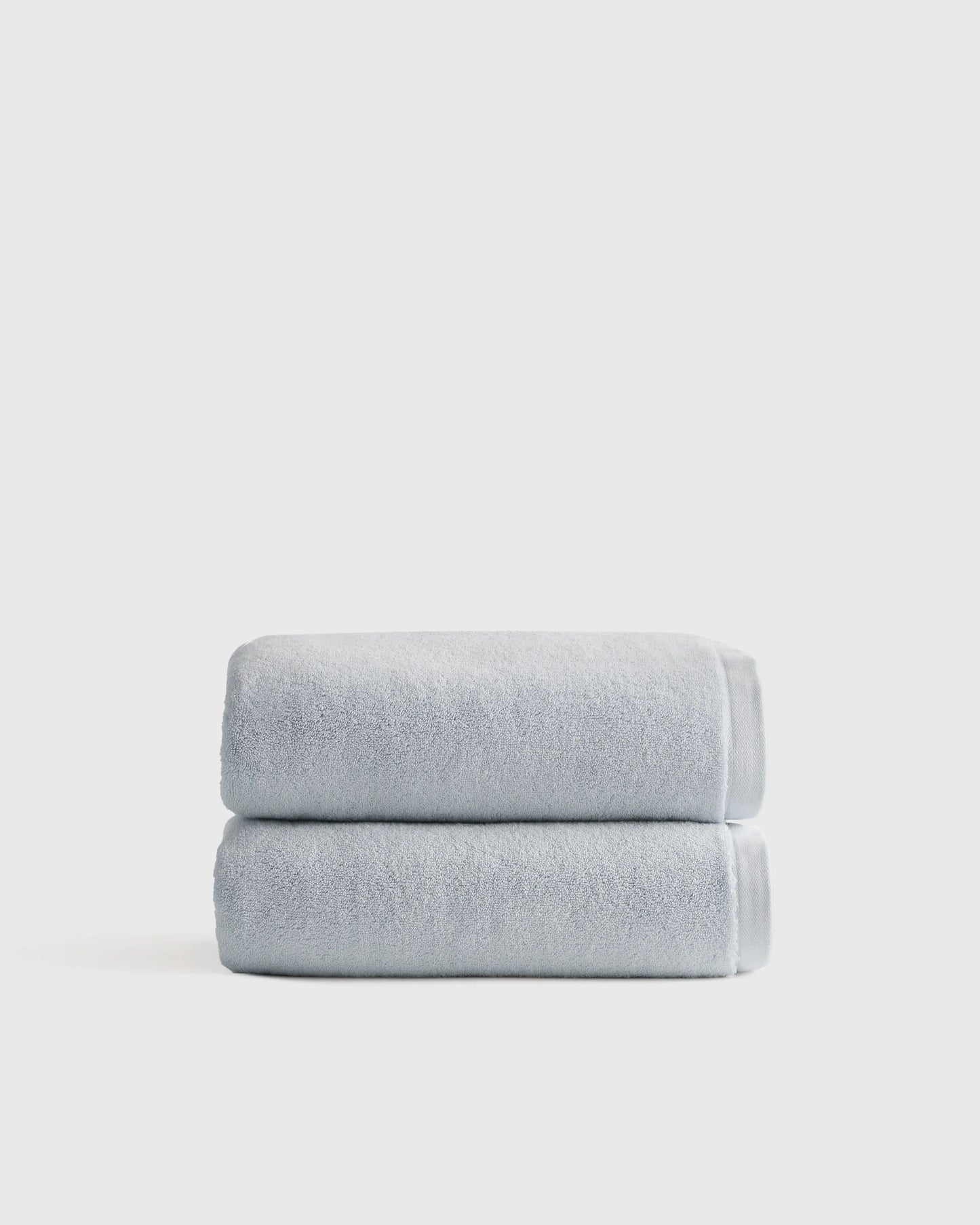Plush Organic Turkish Cotton Bath Towel (Set of 2) - One Size / White