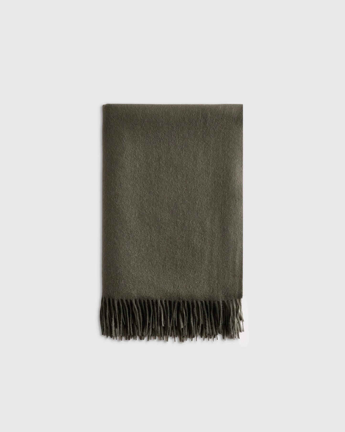 Mongolian Cashmere Throw - 50x60 / Heather Grey