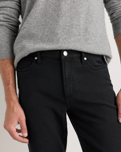 French Terry 5-Pocket Pants - Slim - 30X30 / Bayberry Olive