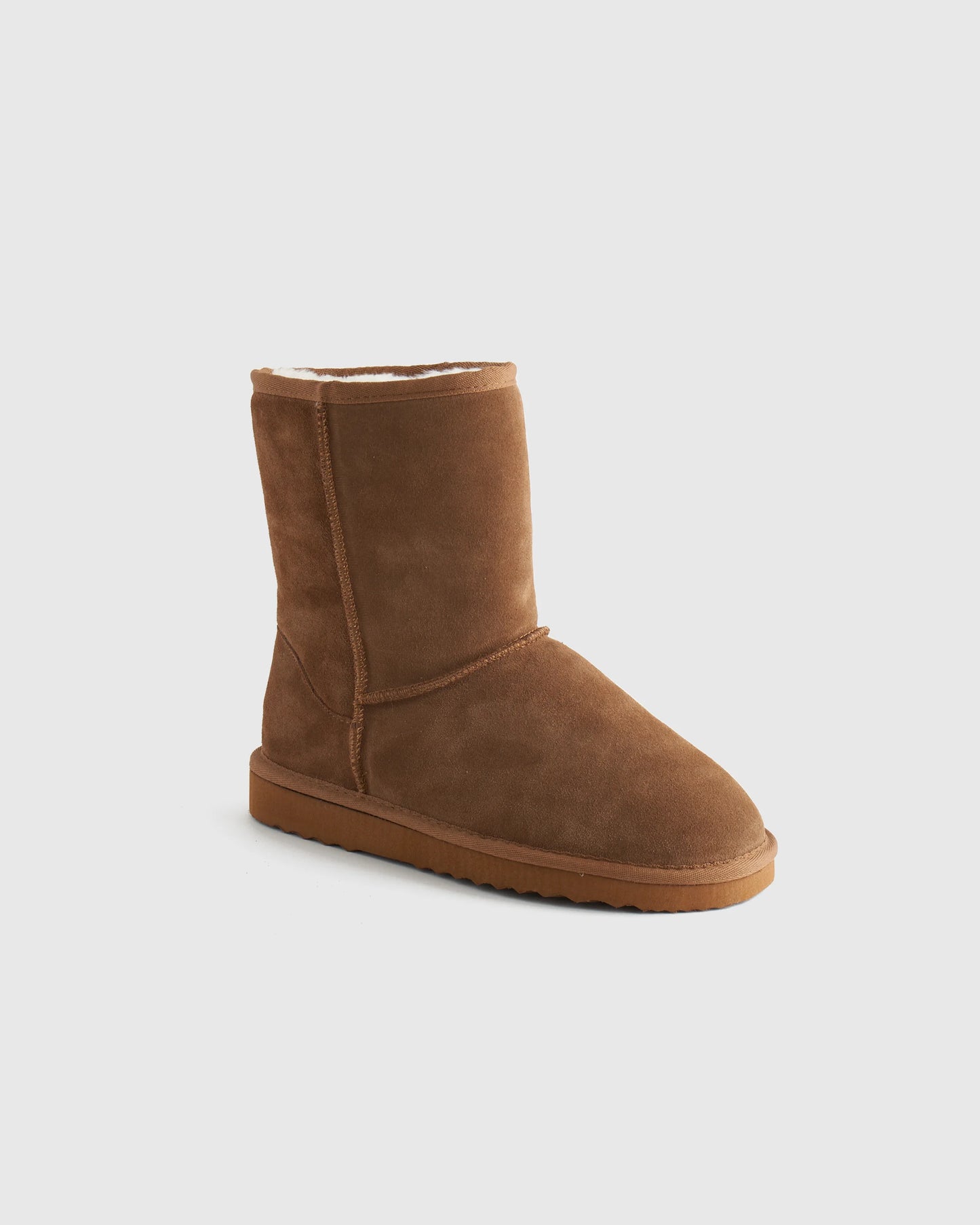 Australian Shearling Mid-Calf Boot - 6 / True Black
