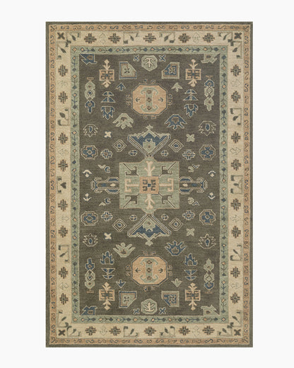 Callum Wool Rug - 3' x 5' / Green
