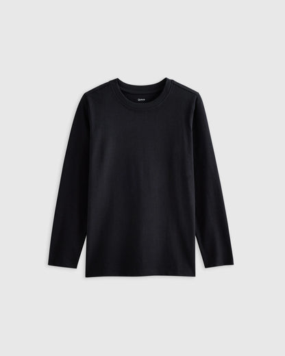 100% Organic Cotton Jersey Long Sleeve Tee - 6 / Dino Sketch