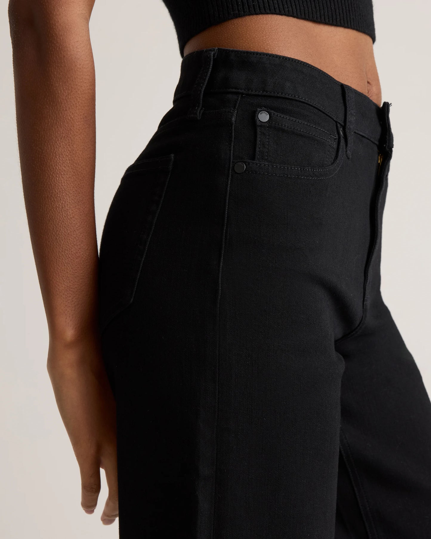 Bella Stretch Wide Leg Jeans - 24 / Frosted Blue