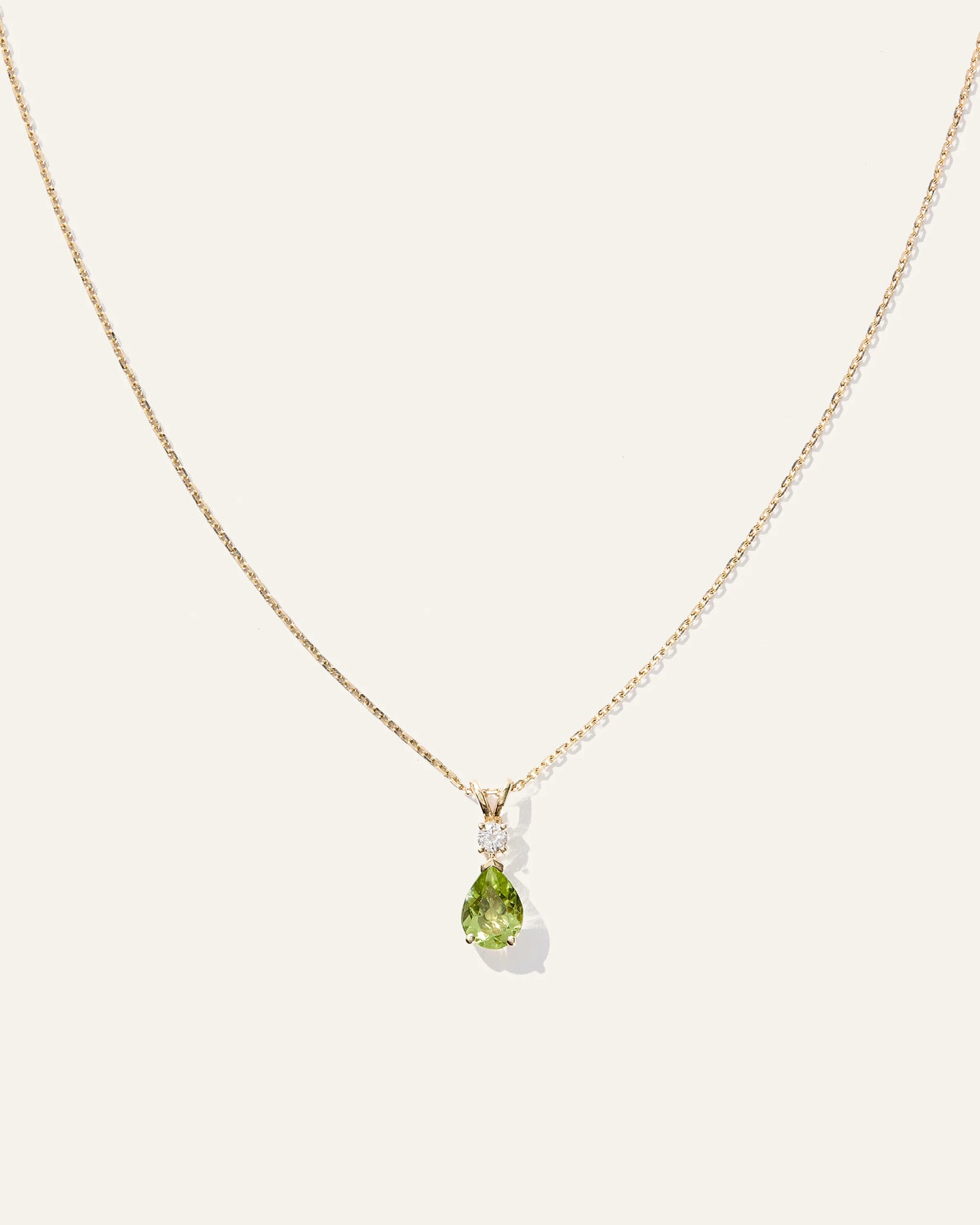 14K Gold Diamond & Semi-Precious Gemstone Drop Necklace - One Size / Yellow Gold