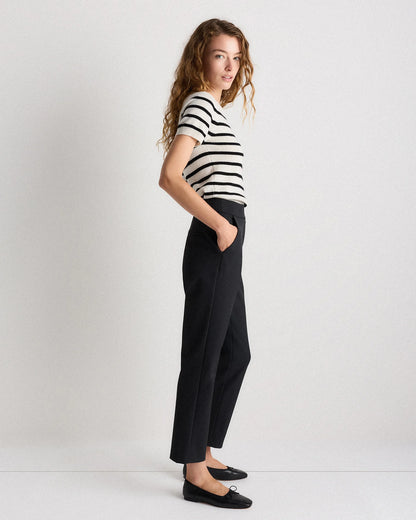 Scuba Slim Ankle Pants - 0 / True Black