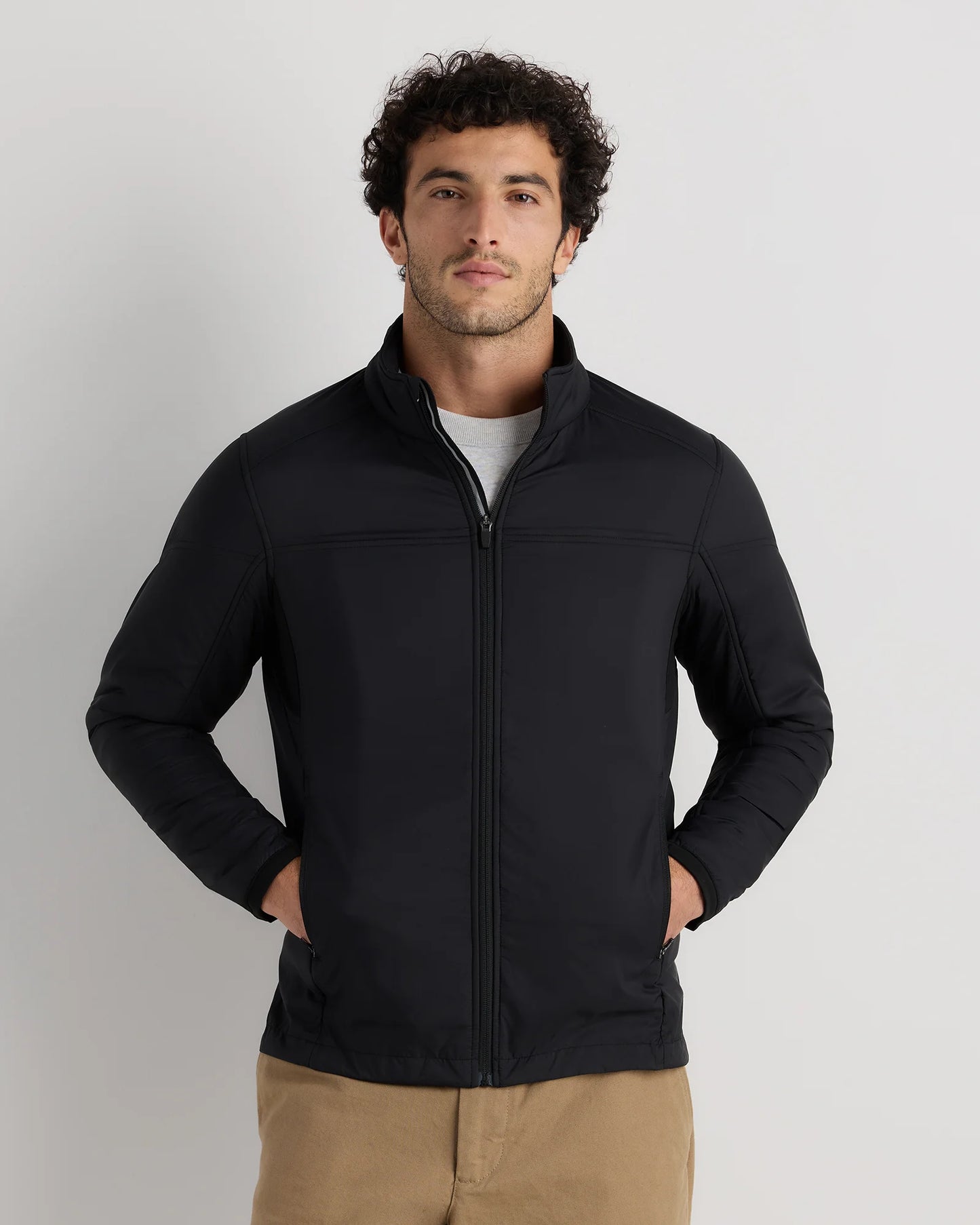 Weather Proof Fleece-Lined Jacket - S / Rich Black