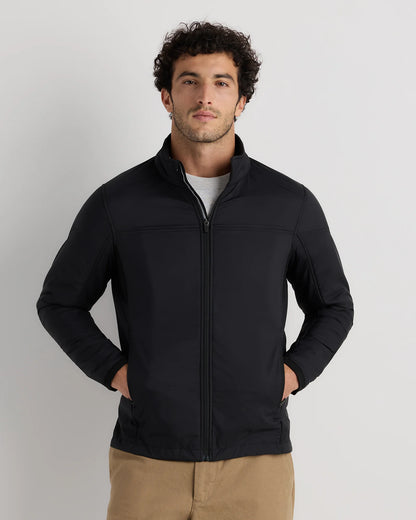 Weather Proof Fleece-Lined Jacket - S / Rich Black