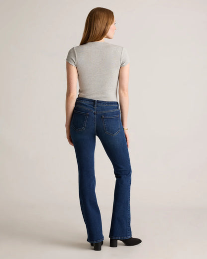 Luna Stretch Flare Jeans - 24 / Black