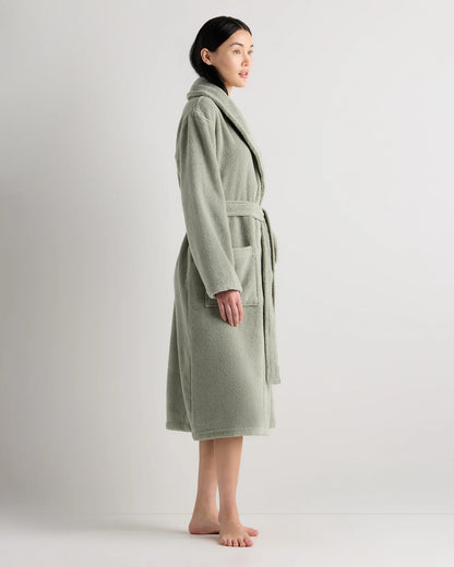 Turkish Cotton Terry Robe - XS / White