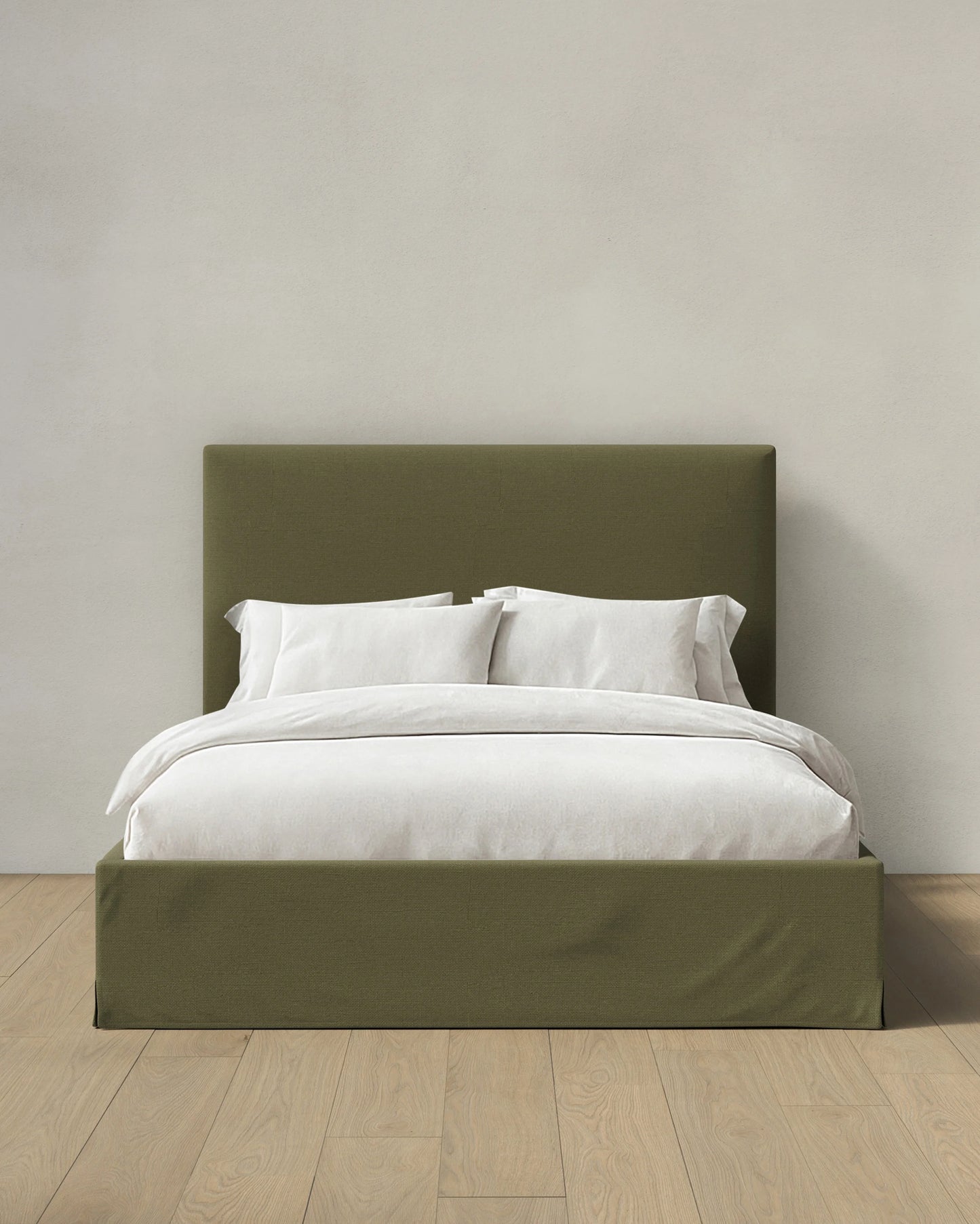 Slipcover Bed in 100% Linen - Full / Flax