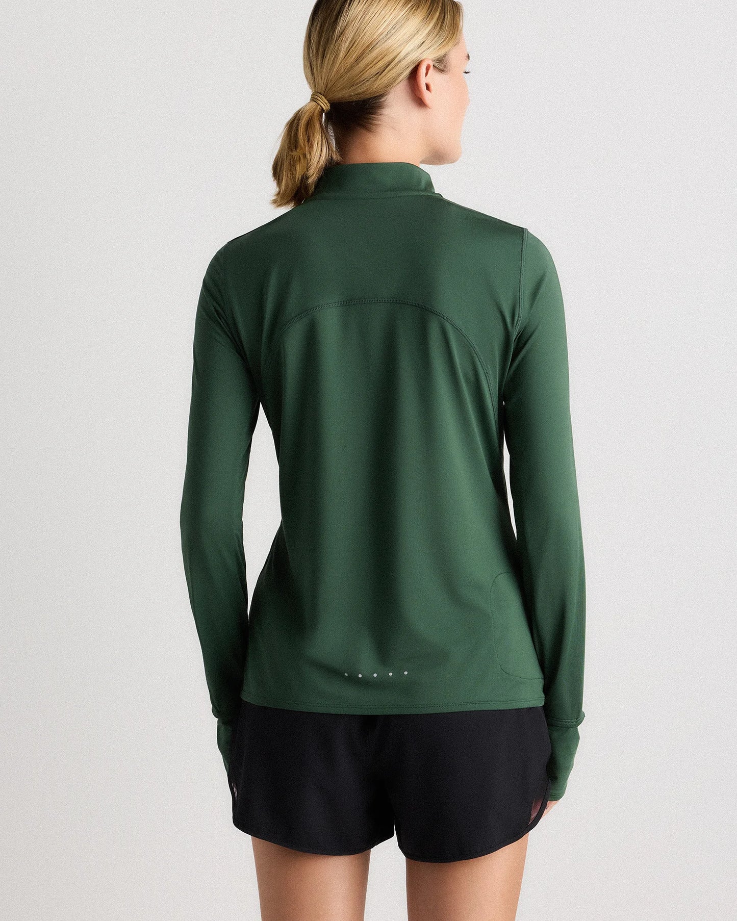 Race Day Half-Zip Pullover - XS / Big Sur Green