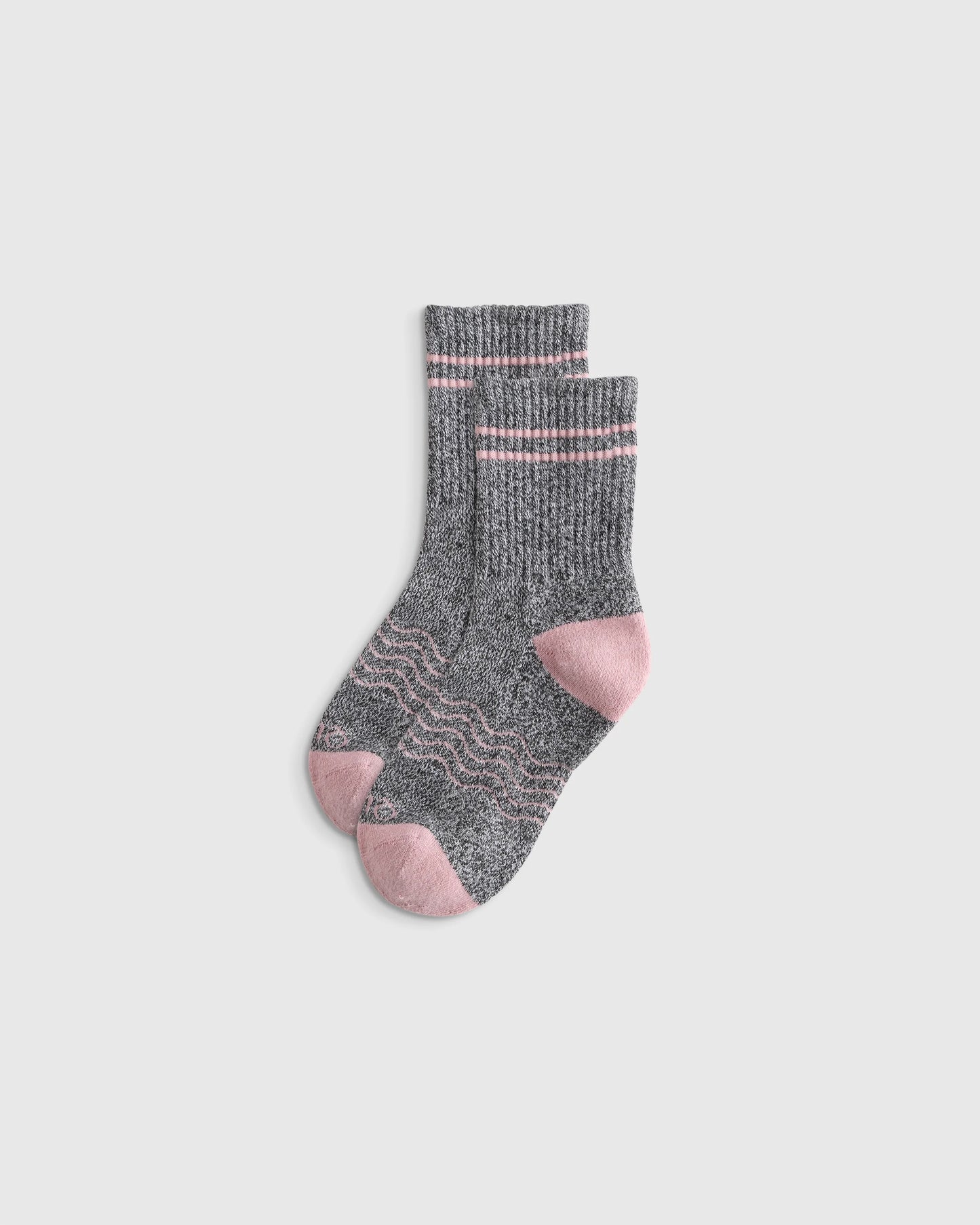 Kids Organic Cotton Quarter Crew Socks 8-Pack - S / White