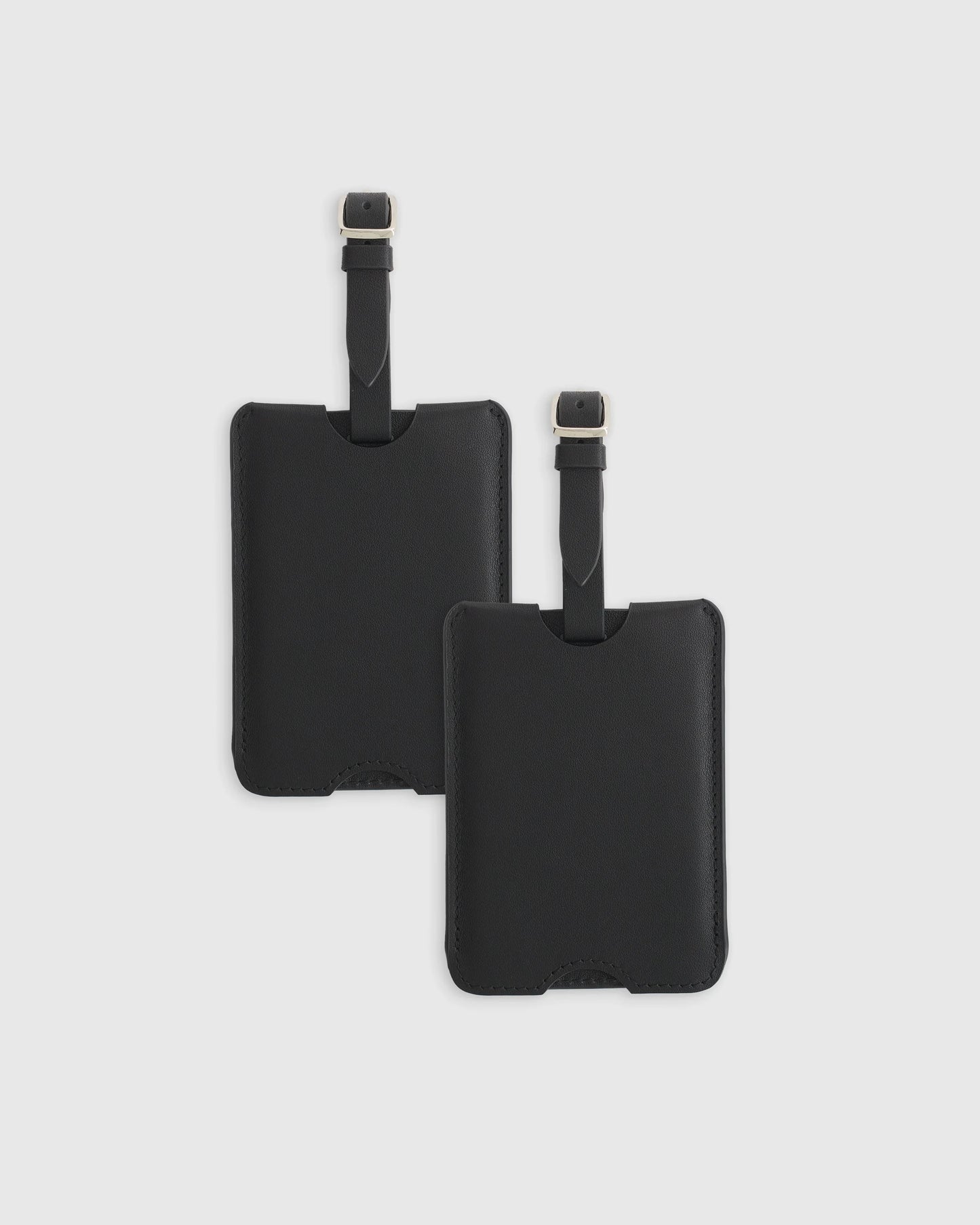 Nappa Leather Luggage Tag (2-Pack) - One Size / Cobalt Blue