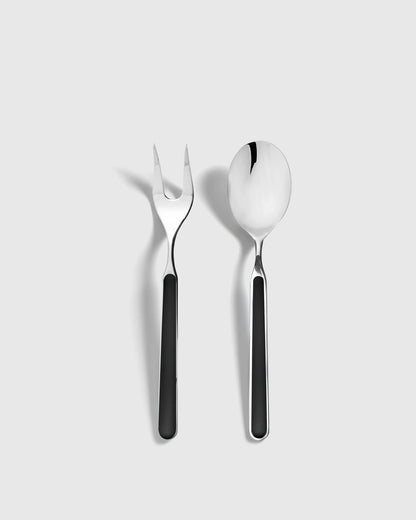 Fantasia 2-Pc Serving Utensil Set by Mepra - One Size / Porcelain