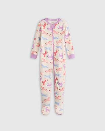 100% Organic Cotton Footie Pajama - 2T / Vehicles