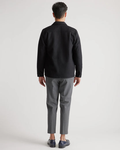 Italian Wool Chore Jacket - XS / Black