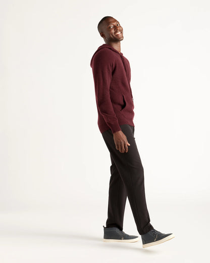 Mongolian Cashmere Pullover Hoodie - XS / Sea Spray Green