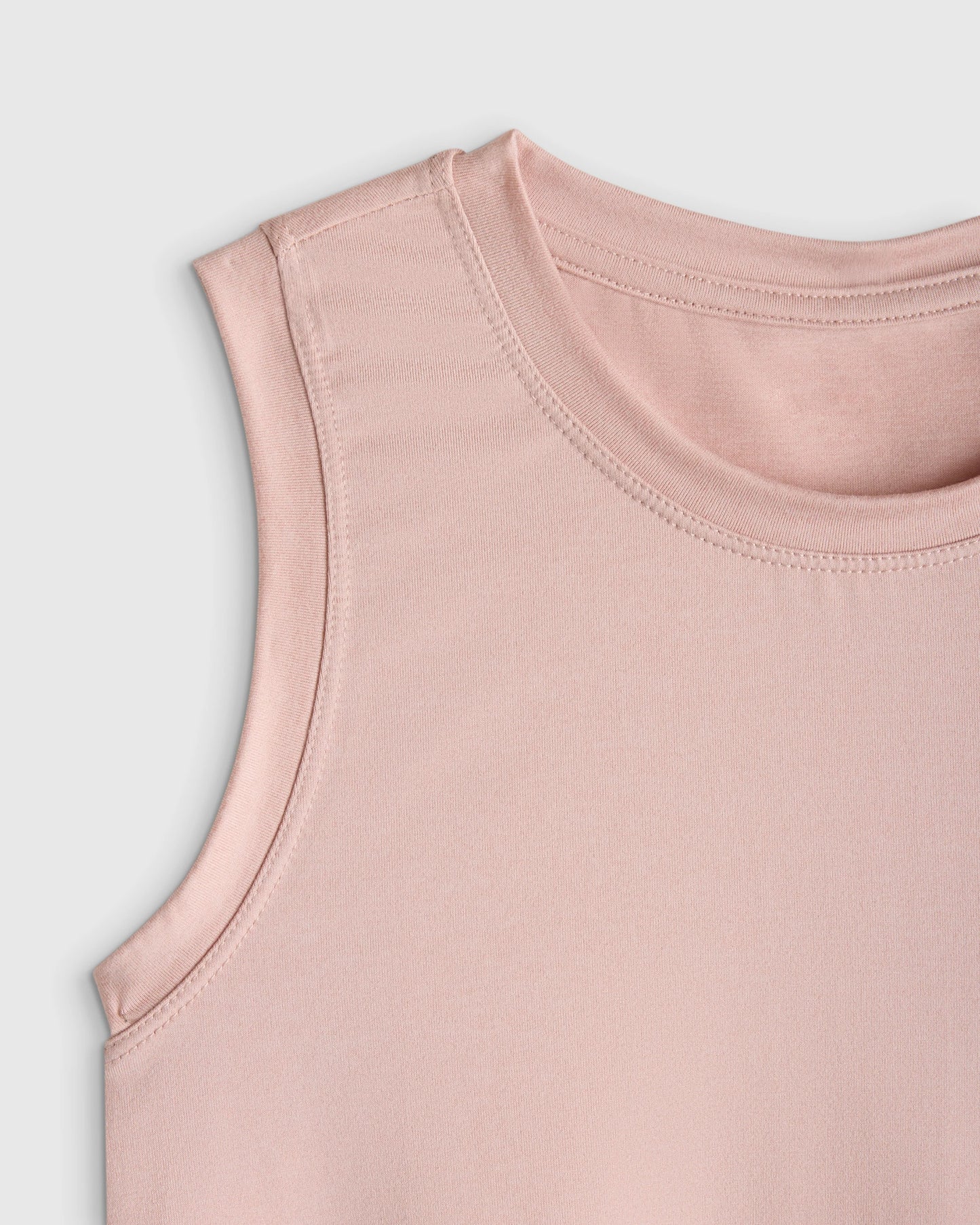 Girls Flowknit Breeze Tank - 4T / Shell Pink