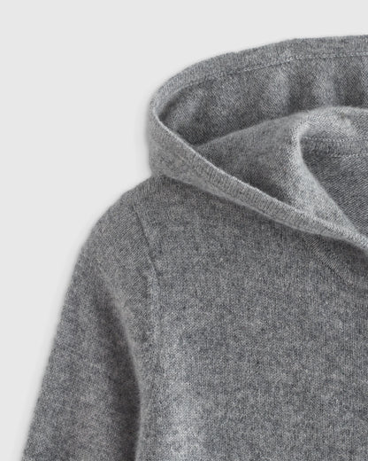 Washable Cashmere Full Zip Hoodie - 3-6M / True Navy