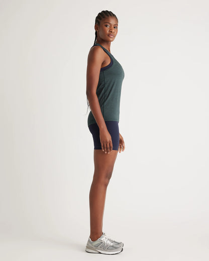 Flowknit Breeze Racerback Tank - XS / Heather Green