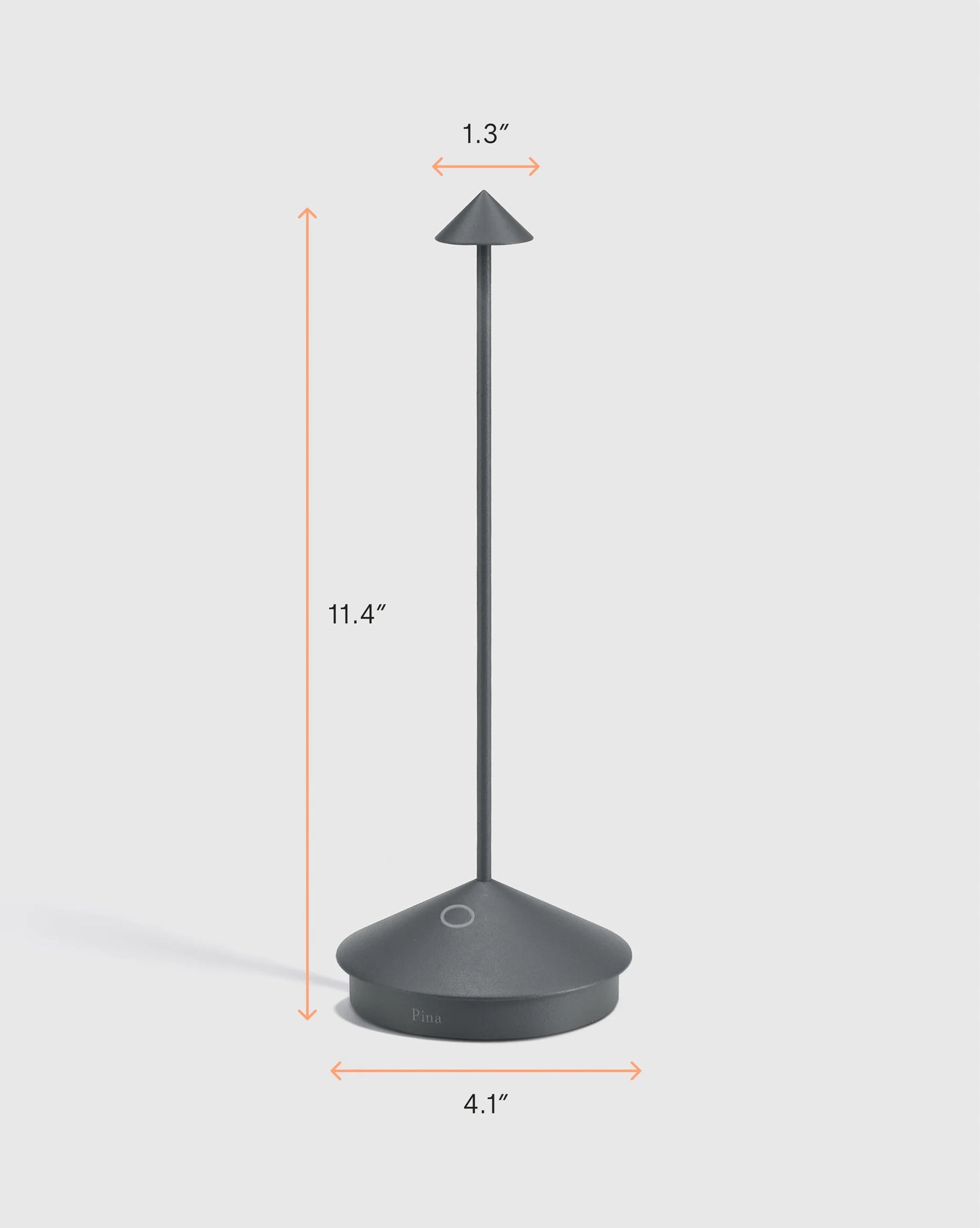 Pina Pro Rechargeable Table Lamp by Zafferano - One Size / White