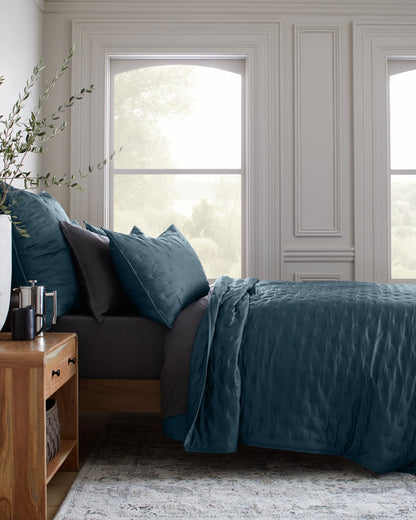 Bamboo Dream Quilted Euro Sham - Euro / Sage