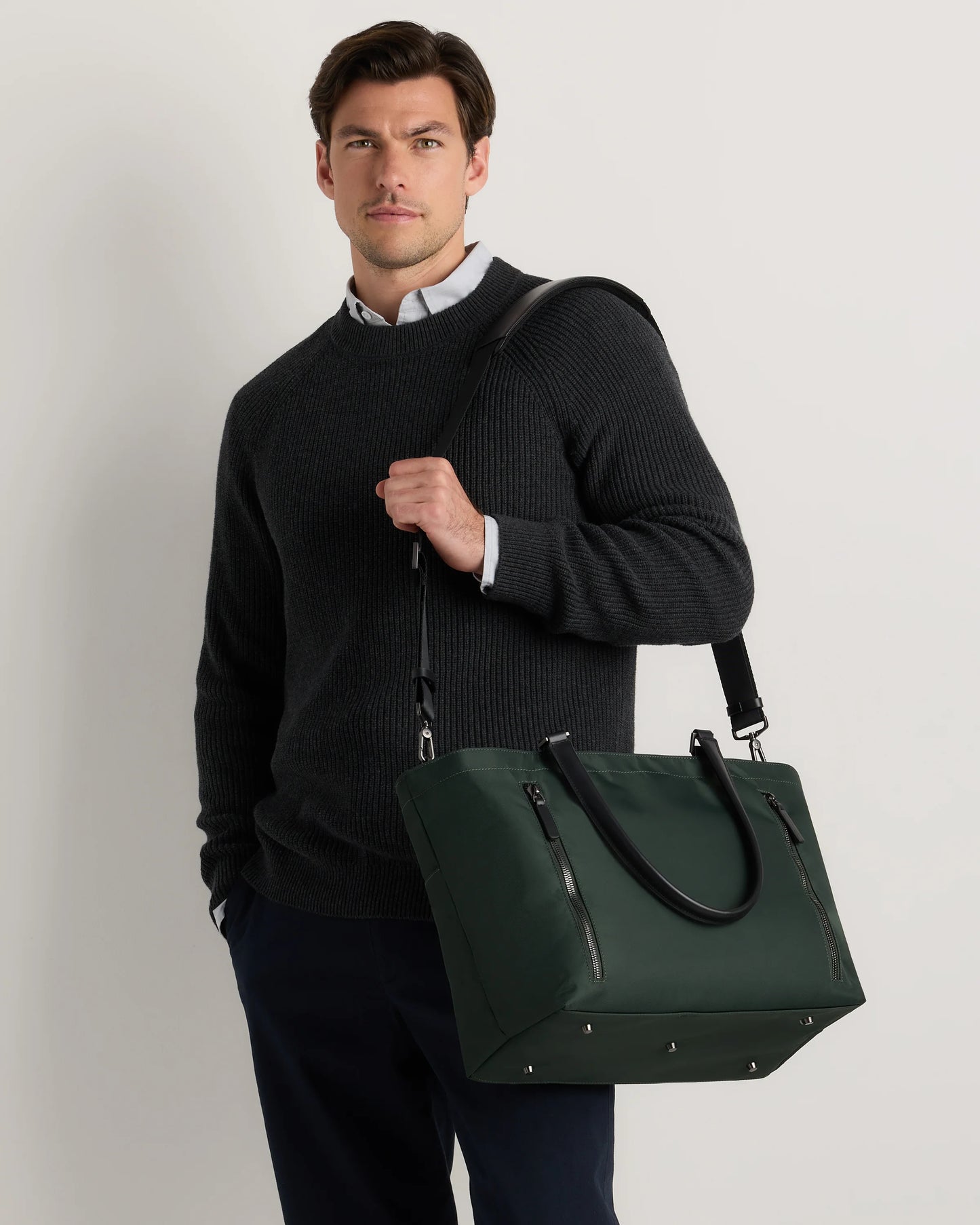 Voyage Nylon Travel Tote - One Size / Black