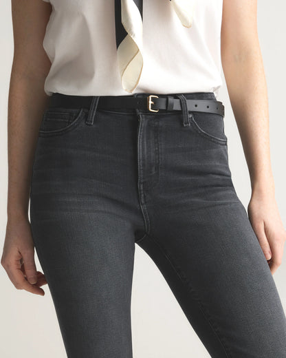 Bella Stretch Kick Flare Jeans - 24 / Deep Rinse