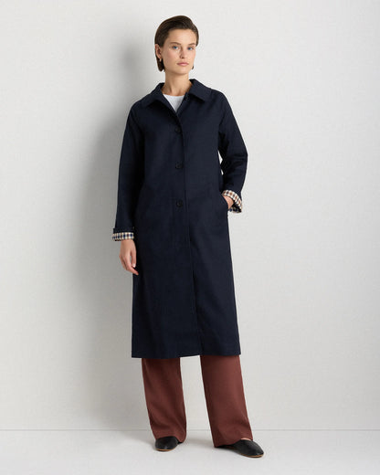Comfort Stretch Mac Coat - XS / Light Khaki