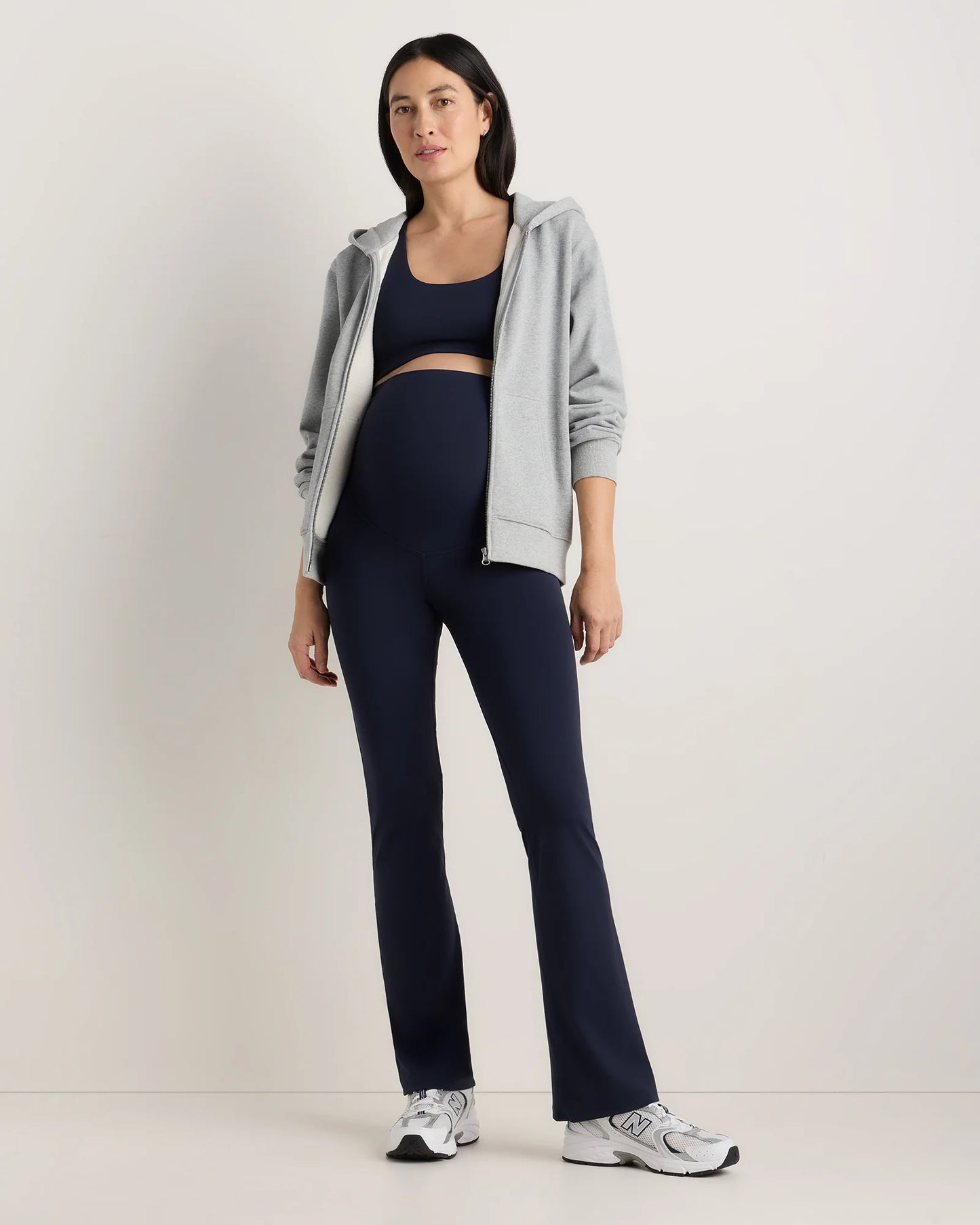 Ultra-Form Maternity Bootcut Pants - XS / Dark Coal