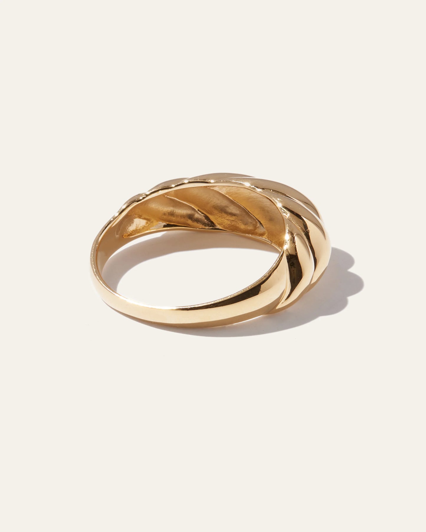 Croissant Ring - 4 / Gold Vermeil