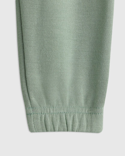 SuperSoft Fleece Joggers - 0-3M / Soft Sage